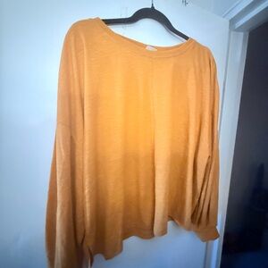 H&M Golden Yellow Sweatshirt